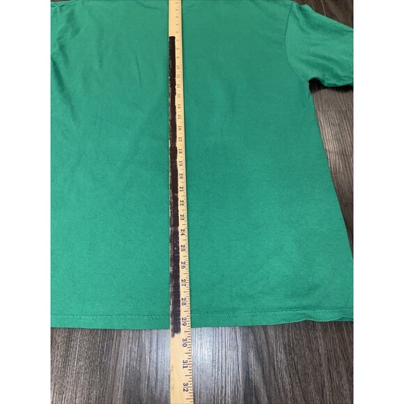 The Grinch T Shirt Mens XL Green Dr Seuss Book Film Movie Cartoon Big Face - Picture 8 of 8